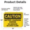 Signmission Battery Charging Station No Smoking Or Open Flames OSHA Caution Sign, Vinyl Decal, 14in x 10in, 2PK OS-2PACK-CS-D-1014-L-19115 - alternate 4